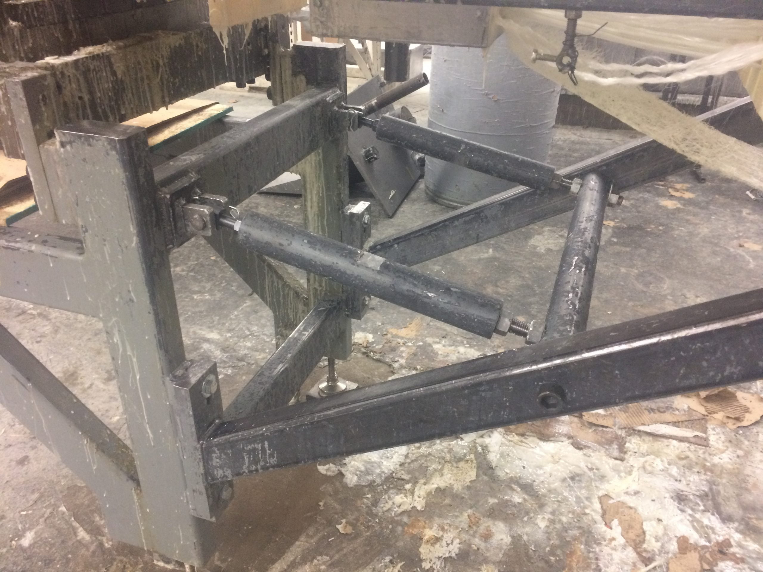 Pultrusion After Industrial Cleaning With Dry Ice Blasting And Equipment Cleaning And Restoration